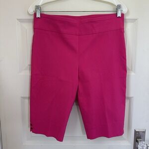 Vintage Ruby Rd Pink Pull Up Women's‎ Capri Pants Size 8